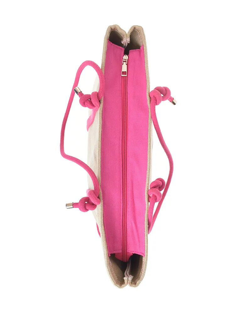 ΤΣΑΝΤΑ ΥΦΑΣΜΑΤΙΝΗ ΣΕ ΜΠΕΖ ΧΡΩΜΑ ΜΕ ΜΩΒ ΛΕΠΤΟΜΕΡΕΙΕΣ 50X33X10 (20% COTTON & 80% POLYESTER) ΤΣΑΝΤΑ ΥΦΑΣΜΑΤΙΝΗ ΣΕ ΜΠΕΖ ΧΡΩΜΑ ΜΕ ΜΩΒ ΛΕΠΤΟΜΕΡΕΙΕΣ 50X33X10 (20% COTTON & 80% POLYESTER)