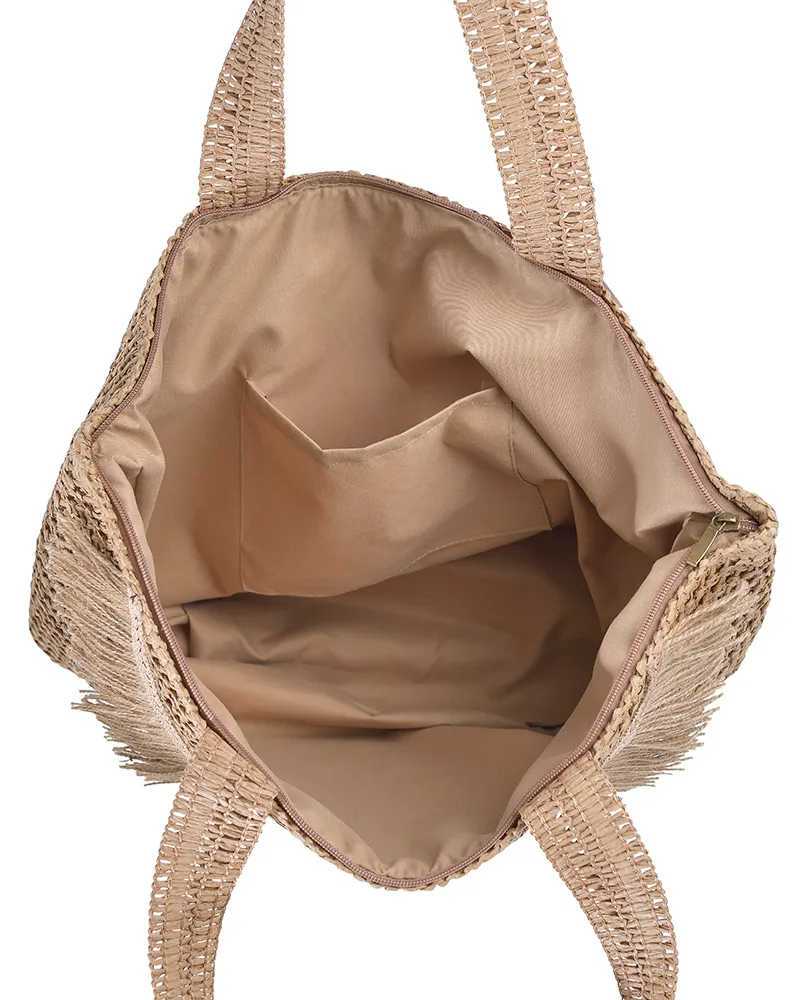 ΤΣΑΝΤΑ ΨΑΘΙΝΗ ΜΠΕΖ ΜΕ ΚΡΟΣΣΙΑ 33Χ16Χ34