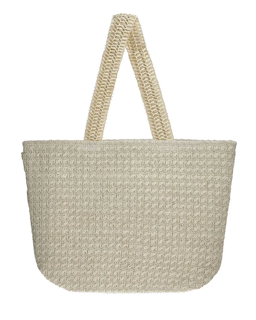 ΤΣΑΝΤΑ ΨΑΘΙΝΗ ΣΕ ΕΚΡΟΥ ΧΡΩΜΑ (100% POLYESTER)