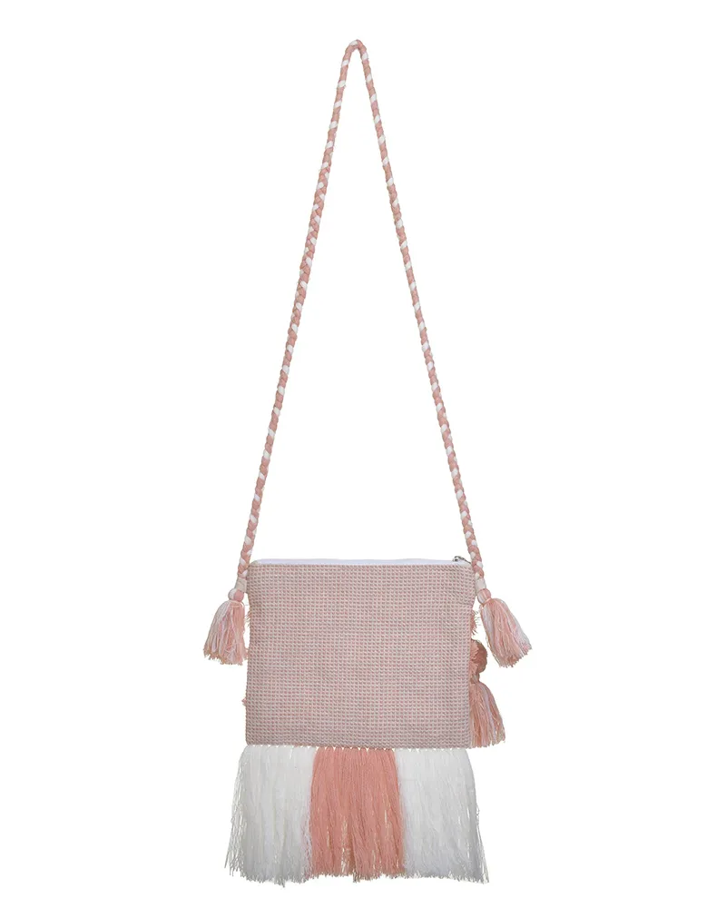 ΤΣΑΝΤΑΚΙ ΥΦΑΣΜΑΤΙΝΟ ΛΕΥΚΟ/ΡΟΖ ΜΕ ΛΟΥΡΑΚΙ (100% COTTON) 26X1X23/85 ΤΣΑΝΤΑΚΙ ΥΦΑΣΜΑΤΙΝΟ ΛΕΥΚΟ/ΡΟΖ ΜΕ ΛΟΥΡΑΚΙ (100% COTTON) 26X1X23/85