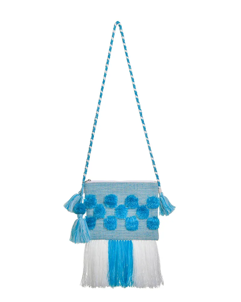 ΤΣΑΝΤΑΚΙ ΥΦΑΣΜΑΤΙΝΟ ΛΕΥΚΟ/ΓΑΛΑΖΙΟ ΜΕ ΛΟΥΡΑΚΙ (100% COTTON) 26Χ1Χ23/85 ΤΣΑΝΤΑΚΙ ΥΦΑΣΜΑΤΙΝΟ ΛΕΥΚΟ/ΓΑΛΑΖΙΟ ΜΕ ΛΟΥΡΑΚΙ (100% COTTON) 26Χ1Χ23/85