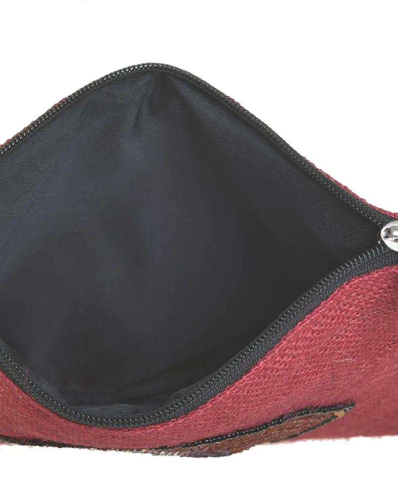 ΤΣΑΝΤΑΚΙ ΥΦΑΣΜΑΤΙΝΟ ΜΠΟΡΝΤΩ ''ΜΑΤΙ'' ΜΕ ΧΑΝΤΡΕΣ ΚΑΙ ΠΟΥΛΙΕΣ (100% COTTON) 25X1X20