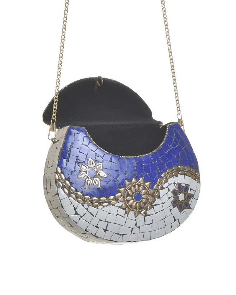 ΤΣΑΝΤΑΚΙ ΜΕΤΑΛΛΙΚΟ ΛΕΥΚΟ/ΜΠΛΕ ΜΕ ΑΛΥΣΙΔΑ 19X5X14/62 ΤΣΑΝΤΑΚΙ ΜΕΤΑΛΛΙΚΟ ΛΕΥΚΟ/ΜΠΛΕ ΜΕ ΑΛΥΣΙΔΑ 19X5X14/62