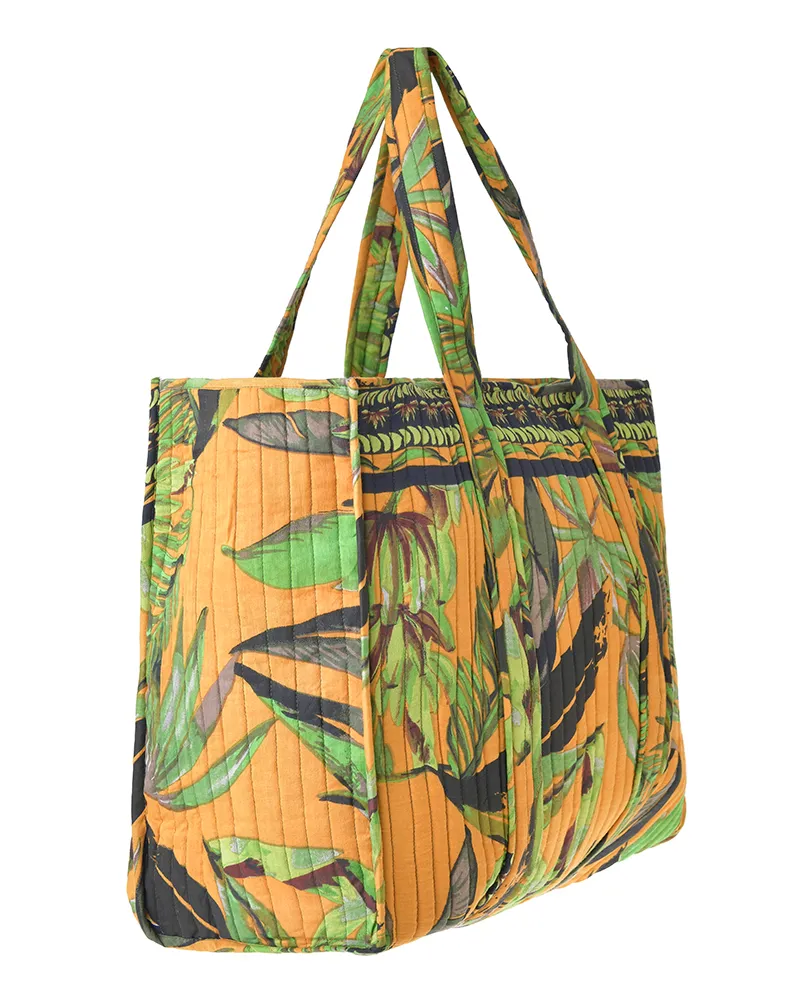 ΤΣΑΝΤΑ ΥΦΑΣΜΑΤΙΝΗ ”TROPICAL” ME ΚΙΤΡΙΝΟ ΧΡΩΜΑ 37X33X18 (100% COTTON) ΤΣΑΝΤΑ ΥΦΑΣΜΑΤΙΝΗ ”TROPICAL” ME ΚΙΤΡΙΝΟ ΧΡΩΜΑ 37X33X18 (100% COTTON)