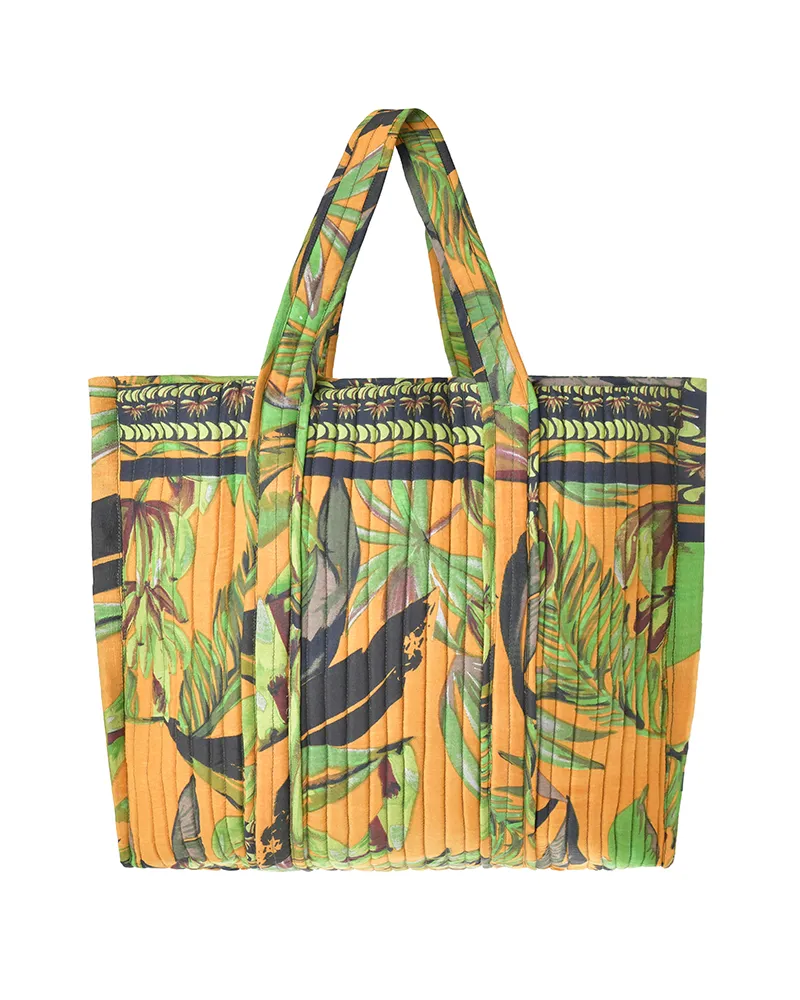 ΤΣΑΝΤΑ ΥΦΑΣΜΑΤΙΝΗ ”TROPICAL” ME ΚΙΤΡΙΝΟ ΧΡΩΜΑ 37X33X18 (100% COTTON) ΤΣΑΝΤΑ ΥΦΑΣΜΑΤΙΝΗ ”TROPICAL” ME ΚΙΤΡΙΝΟ ΧΡΩΜΑ 37X33X18 (100% COTTON)