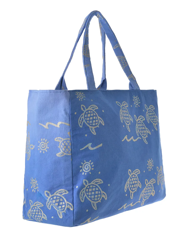 ΤΣΑΝΤΑ ΥΦΑΣΜΑΤΙΝΗ ΜΠΛΕ ΜΕ ΧΕΛΩΝΕΣ 42X35X20 (100% COTTON) ΤΣΑΝΤΑ ΥΦΑΣΜΑΤΙΝΗ ΜΠΛΕ ΜΕ ΧΕΛΩΝΕΣ 42X35X20 (100% COTTON)