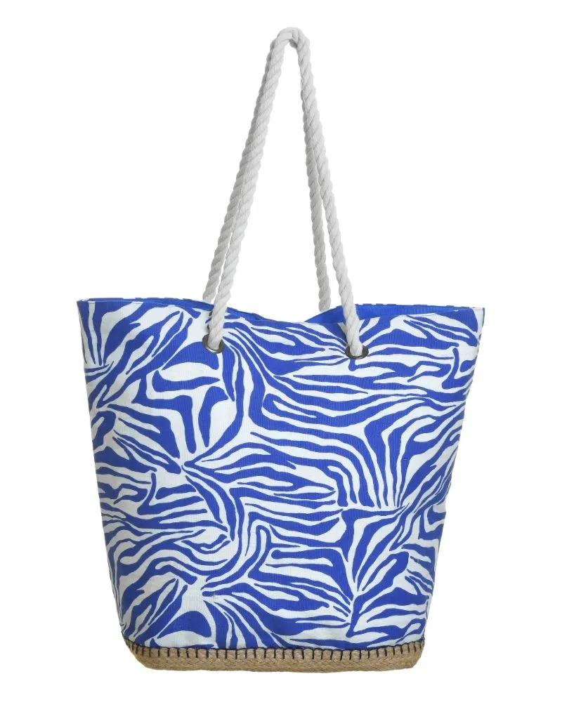 ΤΣΑΝΤΑ ΥΦΑΣΜΑΤΙΝH ΜΠΛΕ ΜΕ ΛΕΥΚΑ ΣΧΕΔΙΑ 43X12X42/65 (50%COTTON 50% POLYESTER) ΤΣΑΝΤΑ ΥΦΑΣΜΑΤΙΝH ΜΠΛΕ ΜΕ ΛΕΥΚΑ ΣΧΕΔΙΑ 43X12X42/65 (50%COTTON 50% POLYESTER)