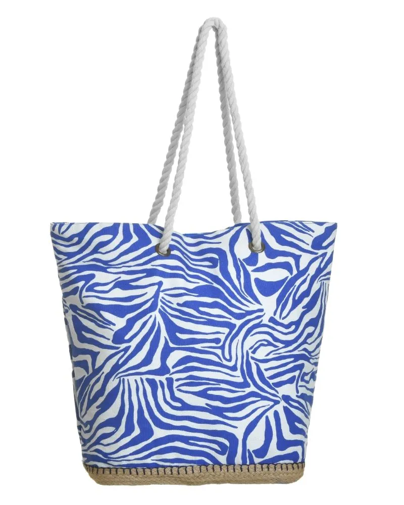 ΤΣΑΝΤΑ ΥΦΑΣΜΑΤΙΝH ΜΠΛΕ ΜΕ ΛΕΥΚΑ ΣΧΕΔΙΑ 43X12X42/65 (50%COTTON 50% POLYESTER) ΤΣΑΝΤΑ ΥΦΑΣΜΑΤΙΝH ΜΠΛΕ ΜΕ ΛΕΥΚΑ ΣΧΕΔΙΑ 43X12X42/65 (50%COTTON 50% POLYESTER)