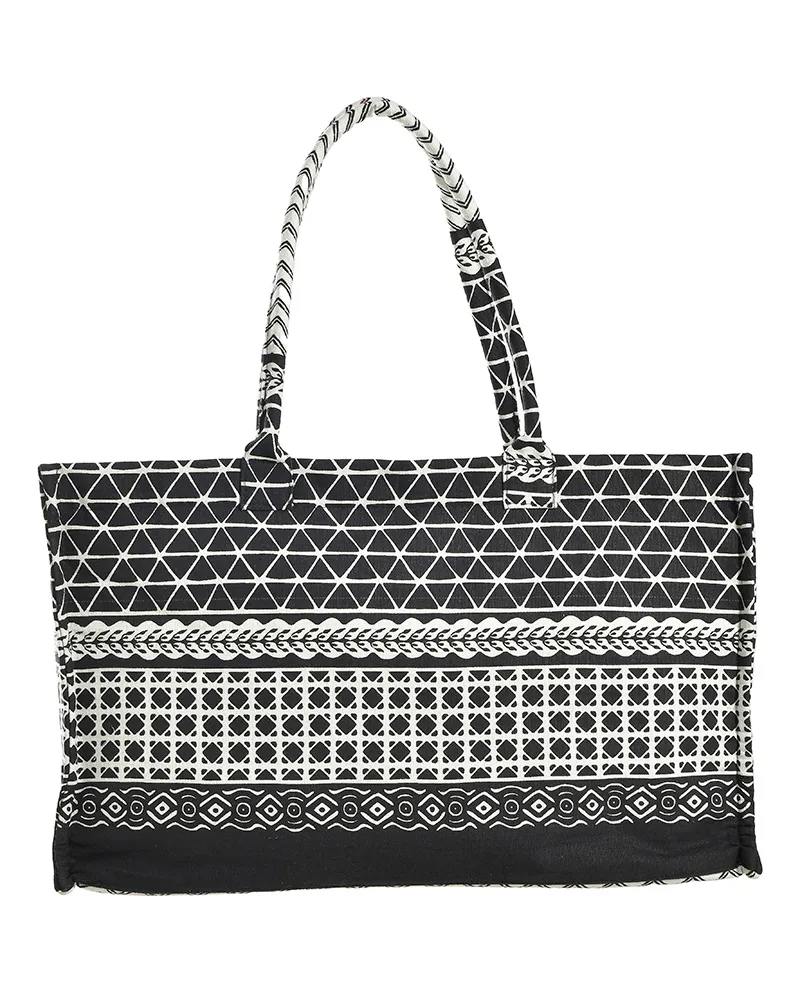 ΤΣΑΝΤΑ ΥΦΑΣΜΑΤΙΝH ΣΕ ΣΚΟΥΡΟ ΜΠΛΕ/ΛΕΥΚΟ ΧΡΩΜΑ (50%COTTON 50% POLYESTER) ΤΣΑΝΤΑ ΥΦΑΣΜΑΤΙΝH ΣΕ ΣΚΟΥΡΟ ΜΠΛΕ/ΛΕΥΚΟ ΧΡΩΜΑ (50%COTTON 50% POLYESTER)