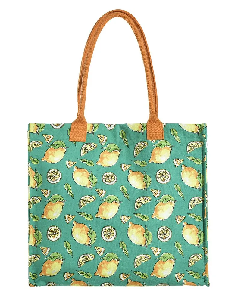 ΤΣΑΝΤΑ ΥΦΑΣΜΑΤΙΝH ΣΕ ΠΡΑΣΙΝΟ/ΚΙΤΡΙΝΟ ΧΡΩΜΑ ΛΕΜΟΝΙΑ (50% COTTON 50% POLYESTER) ΤΣΑΝΤΑ ΥΦΑΣΜΑΤΙΝH ΣΕ ΠΡΑΣΙΝΟ/ΚΙΤΡΙΝΟ ΧΡΩΜΑ ΛΕΜΟΝΙΑ (50% COTTON 50% POLYESTER)