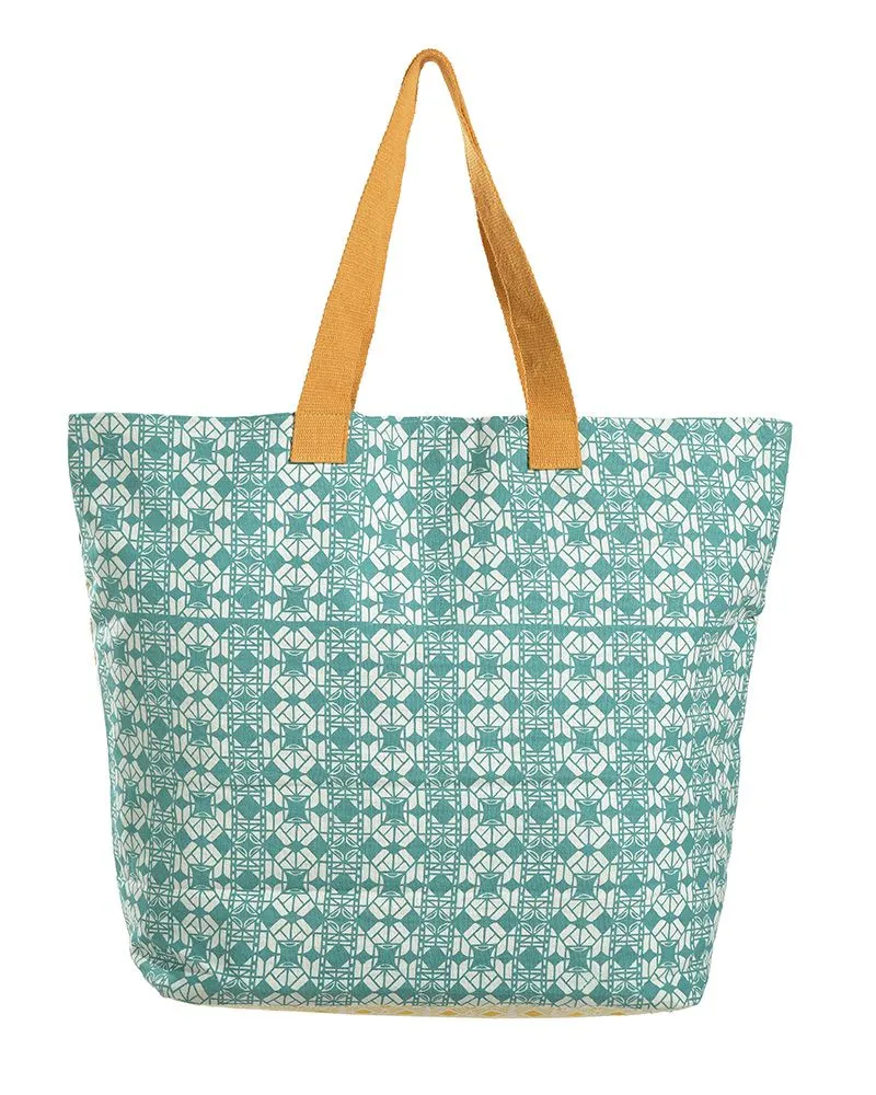 ΤΣΑΝΤΑ ΥΦΑΣΜΑΤΙΝH ΣΕ ΛΕΥΚΟ/ΜΠΛΕ/ΚΙΡΤΙΝΟ ΧΡΩΜΑ (50% COTTON 50% POLYESTER) ΤΣΑΝΤΑ ΥΦΑΣΜΑΤΙΝH ΣΕ ΛΕΥΚΟ/ΜΠΛΕ/ΚΙΡΤΙΝΟ ΧΡΩΜΑ (50% COTTON 50% POLYESTER)