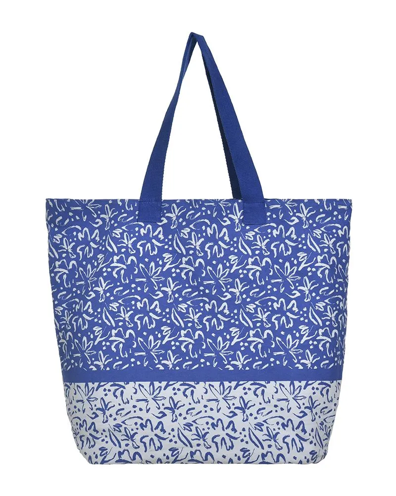 ΤΣΑΝΤΑ ΥΦΑΣΜΑΤΙΝH ΣΕ ΜΠΛΕ/ΛΕΥΚΟ ΧΡΩΜΑ (60%COTTON 40% POLYESTER) ΤΣΑΝΤΑ ΥΦΑΣΜΑΤΙΝH ΣΕ ΜΠΛΕ/ΛΕΥΚΟ ΧΡΩΜΑ (60%COTTON 40% POLYESTER)