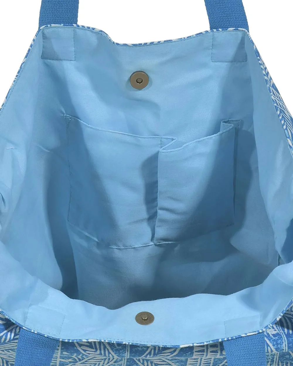 ΤΣΑΝΤΑ ΥΦΑΣΜΑΤΙΝH ΣΕ ΤΥΡΚΟΥΑΖ ΧΡΩΜΑ (60%COTTON 40% POLYESTER)