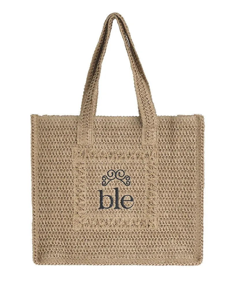 ΤΣΑΝΤΑ ΨΑΘΙΝΗ ΜΠΕΖ ”BLE” (100%PAPER)