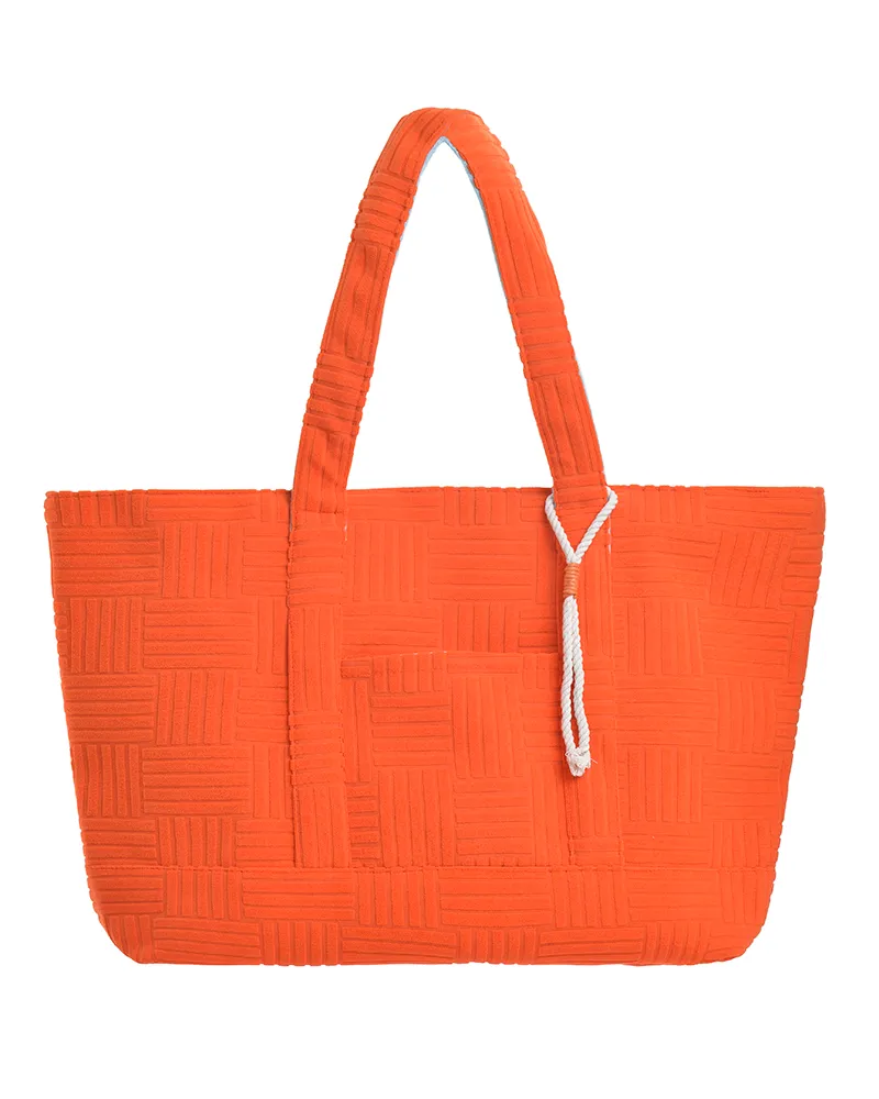 ΤΣΑΝΤΑ ΥΦΑΣΜΑΤΙΝH ΣΕ ΠΟΡΤΟΚΑΛΙ ΧΡΩΜΑ (100% POLYESTER) ΤΣΑΝΤΑ ΥΦΑΣΜΑΤΙΝH ΣΕ ΠΟΡΤΟΚΑΛΙ ΧΡΩΜΑ (100% POLYESTER)