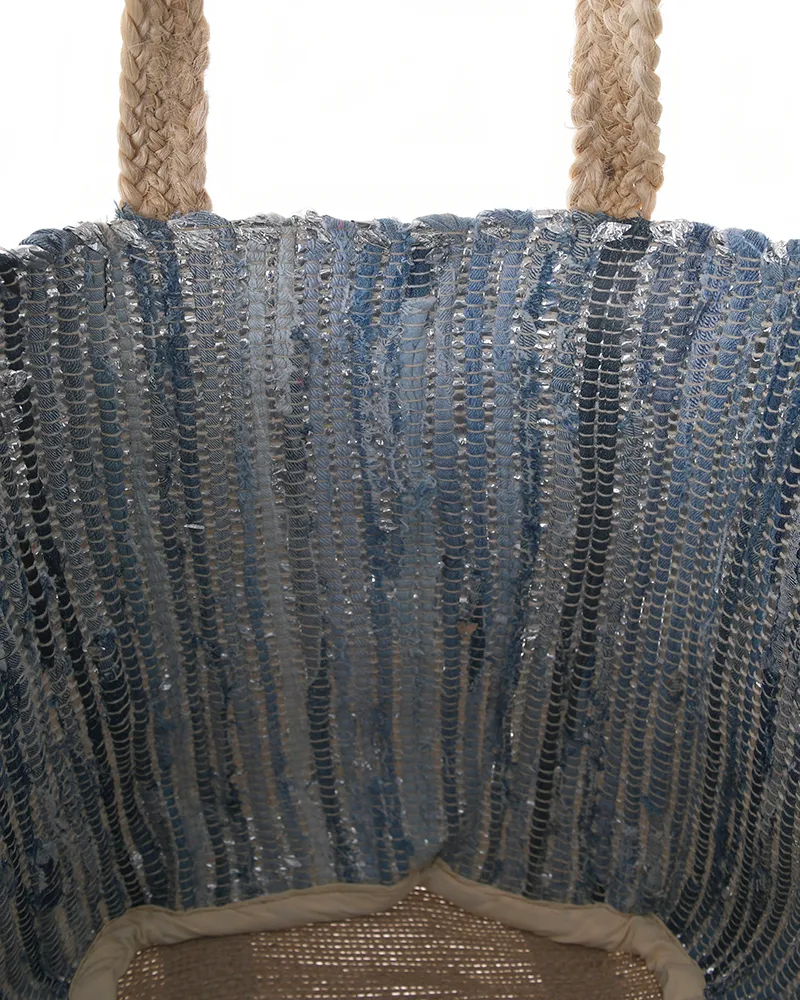 ΤΣΑΝΤΑ ΑΠΟ ΓΙΟΥΤΑ ΜΠΛΕ/ΓΑΛΑΖΙΑ 32X40X28 (100% ΓΙΟΥΤΑ) ΤΣΑΝΤΑ ΑΠΟ ΓΙΟΥΤΑ ΜΠΛΕ/ΓΑΛΑΖΙΑ 32X40X28 (100% ΓΙΟΥΤΑ)