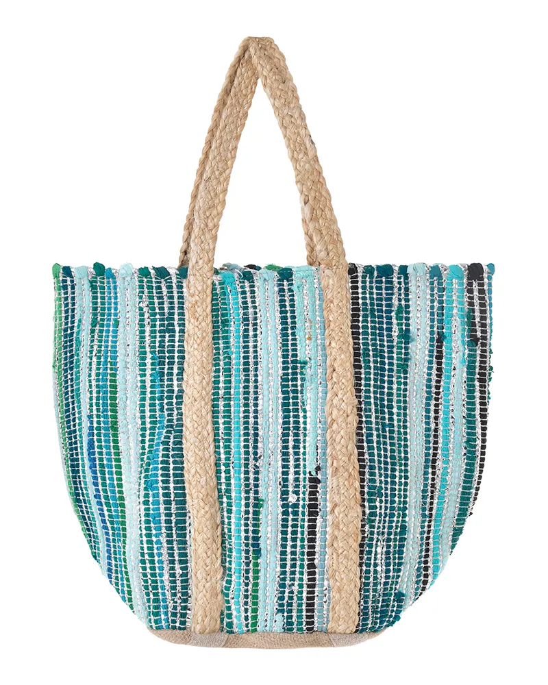 ΤΣΑΝΤΑ ΑΠΟ ΓΙΟΥΤΑ ΠΡΑΣΙΝΟ/ΧΡΩΜΑ ΤΗΣ ΜΕΝΤΑΣ ΜΕ ΑΣΗΜΙ ΛΕΠΤΟΜΕΡΕΙΕΣ 32X40X28 (100% ΓΙΟΥΤΑ) ΤΣΑΝΤΑ ΑΠΟ ΓΙΟΥΤΑ ΠΡΑΣΙΝΟ/ΧΡΩΜΑ ΤΗΣ ΜΕΝΤΑΣ ΜΕ ΑΣΗΜΙ ΛΕΠΤΟΜΕΡΕΙΕΣ 32X40X28 (100% ΓΙΟΥΤΑ)