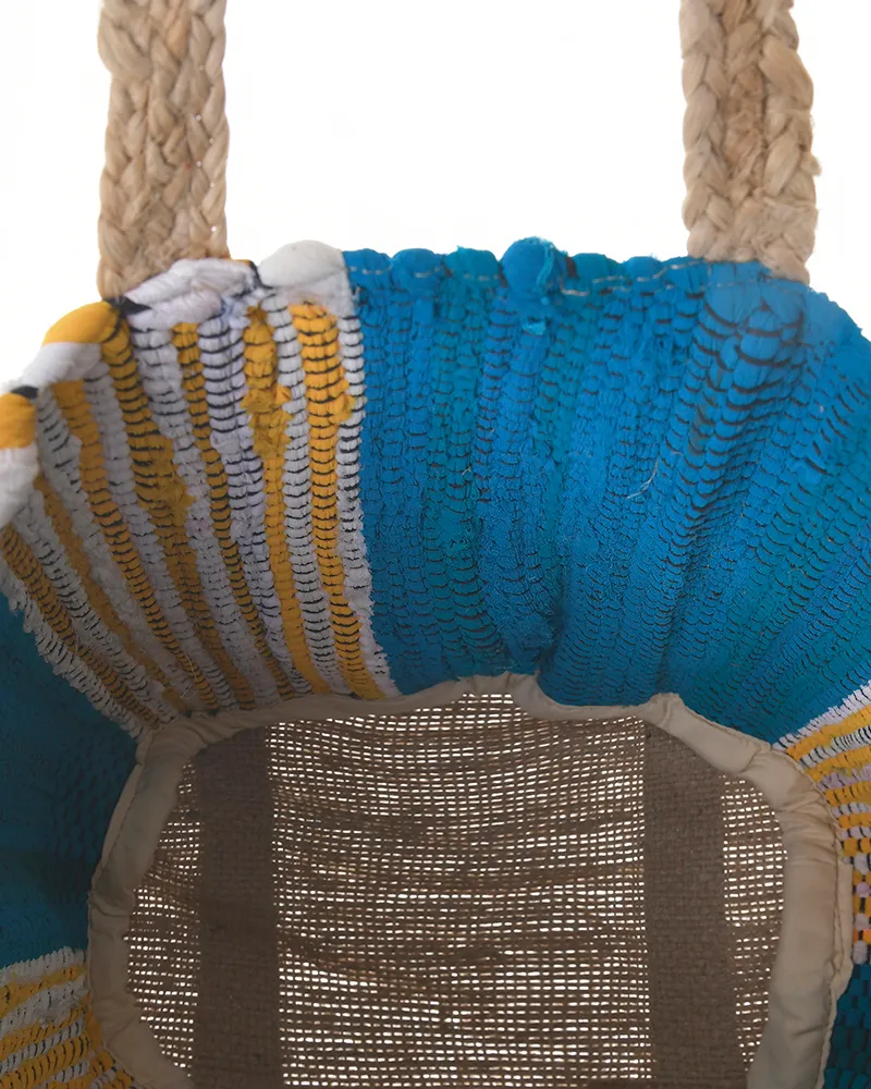 ΤΣΑΝΤΑ ΑΠΟ ΓΙΟΥΤΑ ΣΚΟΥΡΟ ΜΠΛΕ/ΠΡΑΣΙΝΗ/ΚΙΤΡΙΝΗ/ΛΕΥΚΗ 32X40X28 (100% ΓΙΟΥΤΑ) ΤΣΑΝΤΑ ΑΠΟ ΓΙΟΥΤΑ ΣΚΟΥΡΟ ΜΠΛΕ/ΠΡΑΣΙΝΗ/ΚΙΤΡΙΝΗ/ΛΕΥΚΗ 32X40X28 (100% ΓΙΟΥΤΑ)