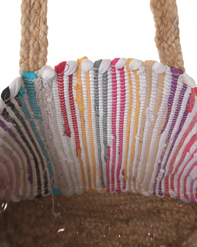 ΤΣΑΝΤΑ ΑΠΟ ΓΙΟΥΤΑ ΠΟΛΥΧΡΩΜΗ 38X31X15 (100% ΓΙΟΥΤΑ) ΤΣΑΝΤΑ ΑΠΟ ΓΙΟΥΤΑ ΠΟΛΥΧΡΩΜΗ 38X31X15 (100% ΓΙΟΥΤΑ)