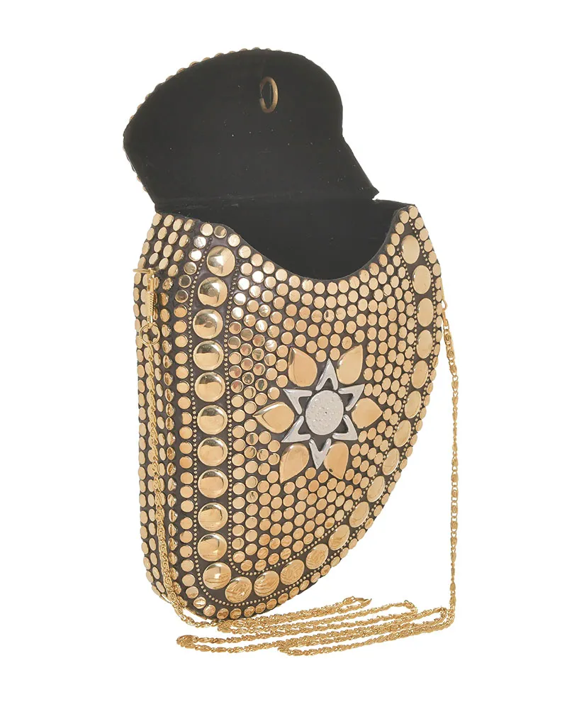 ΤΣΑΝΤΑΚΙ ΜΕΤΑΛΛΙΚΟ ΧΡΥΣΟ ΜΕ ΑΛΥΣΙΔΑ 14Χ5Χ18/58 ΤΣΑΝΤΑΚΙ ΜΕΤΑΛΛΙΚΟ ΧΡΥΣΟ ΜΕ ΑΛΥΣΙΔΑ 14Χ5Χ18/58