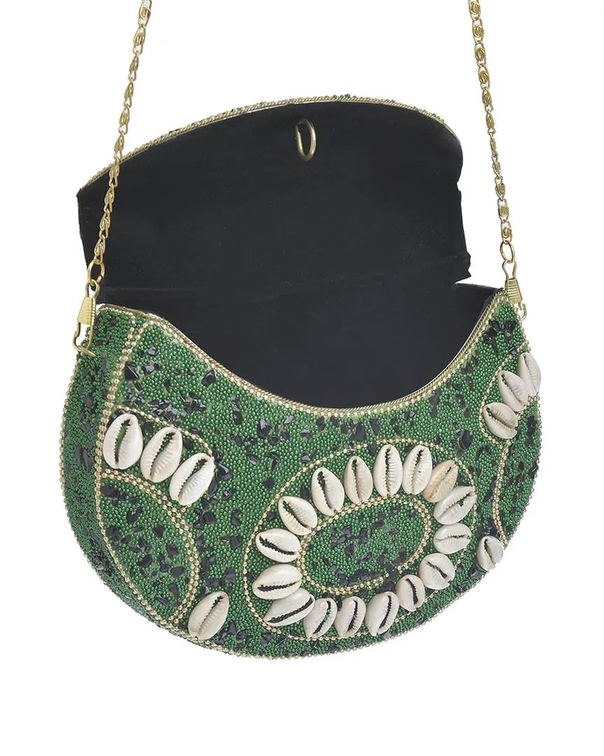 ΤΣΑΝΤΑΚΙ ΜΕΤΑΛΛΙΚΟ ΜΕ ΠΡΑΣΙΝΕΣ ΧΑΝΤΡΕΣ, ΚΟΧΥΛΙΑ ΚΑΙ ΑΛΥΣΙΔΑ