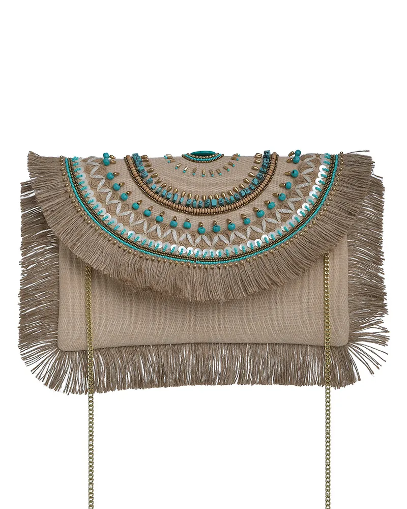 ΤΣΑΝΤΑΚΙ ΥΦΑΣΜΑΤΙΝΟ ΧΡΥΣΟ/ΜΠΕΖ/ΤΥΡΚΟΥΑΖ ΜΕ ΨΑΘΙΝΕΣ ΛΕΠΤΟΜΕΡΕΙΕΣ ΚΑΙ ΧΑΝΤΡΕΣ ΤΣΑΝΤΑΚΙ ΥΦΑΣΜΑΤΙΝΟ ΧΡΥΣΟ/ΜΠΕΖ/ΤΥΡΚΟΥΑΖ ΜΕ ΨΑΘΙΝΕΣ ΛΕΠΤΟΜΕΡΕΙΕΣ ΚΑΙ ΧΑΝΤΡΕΣ