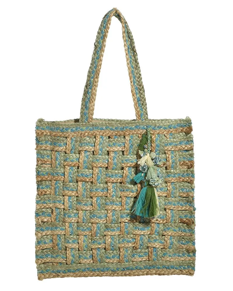 ΤΣΑΝΤΑ ΓΙΟΥΤΑ ΜΠΕΖ/ΤΥΡΚΟΥΑΖ 39x5x43/71 (50% JUTE/ 50% COTTON) ΤΣΑΝΤΑ ΓΙΟΥΤΑ ΜΠΕΖ/ΤΥΡΚΟΥΑΖ 39x5x43/71 (50% JUTE/ 50% COTTON)