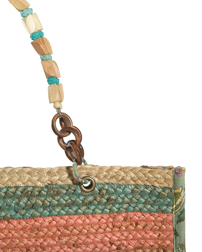 ΤΣΑΝΤΑ ΓΙΟΥΤΑ ΠΟΛΥΧΡΩΜΗ47x11x33/54 (80%JUTE/20%COTTON)