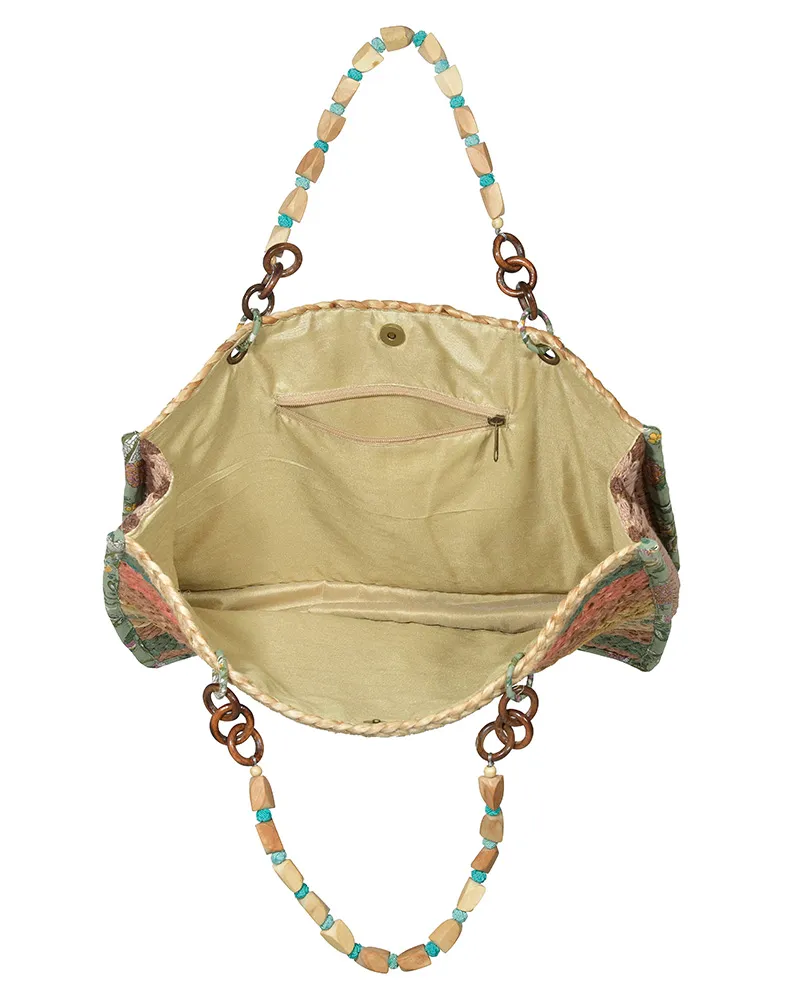 ΤΣΑΝΤΑ ΓΙΟΥΤΑ ΠΟΛΥΧΡΩΜΗ47x11x33/54 (80%JUTE/20%COTTON)