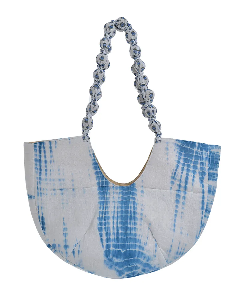 ΤΣΑΝΤΑ ΥΦΑΣΜΑΤΙΝΗ ΜΠΛΕ/ΛΕΥΚΟ 50x10x22/63 ( 100% COTTON ) ΤΣΑΝΤΑ ΥΦΑΣΜΑΤΙΝΗ ΜΠΛΕ/ΛΕΥΚΟ 50x10x22/63 ( 100% COTTON )