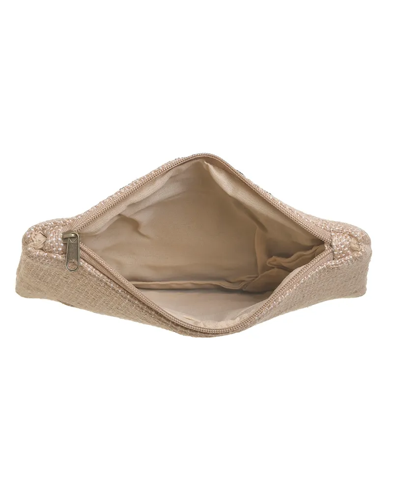 ΤΣΑΝΤΑ/ΦΑΚΕΛΟΣ ΜΠΕΖ '''MATI'' ΜΕ ΜΠΛΕ ΧΑΝΤΡΕΣ25X2X19