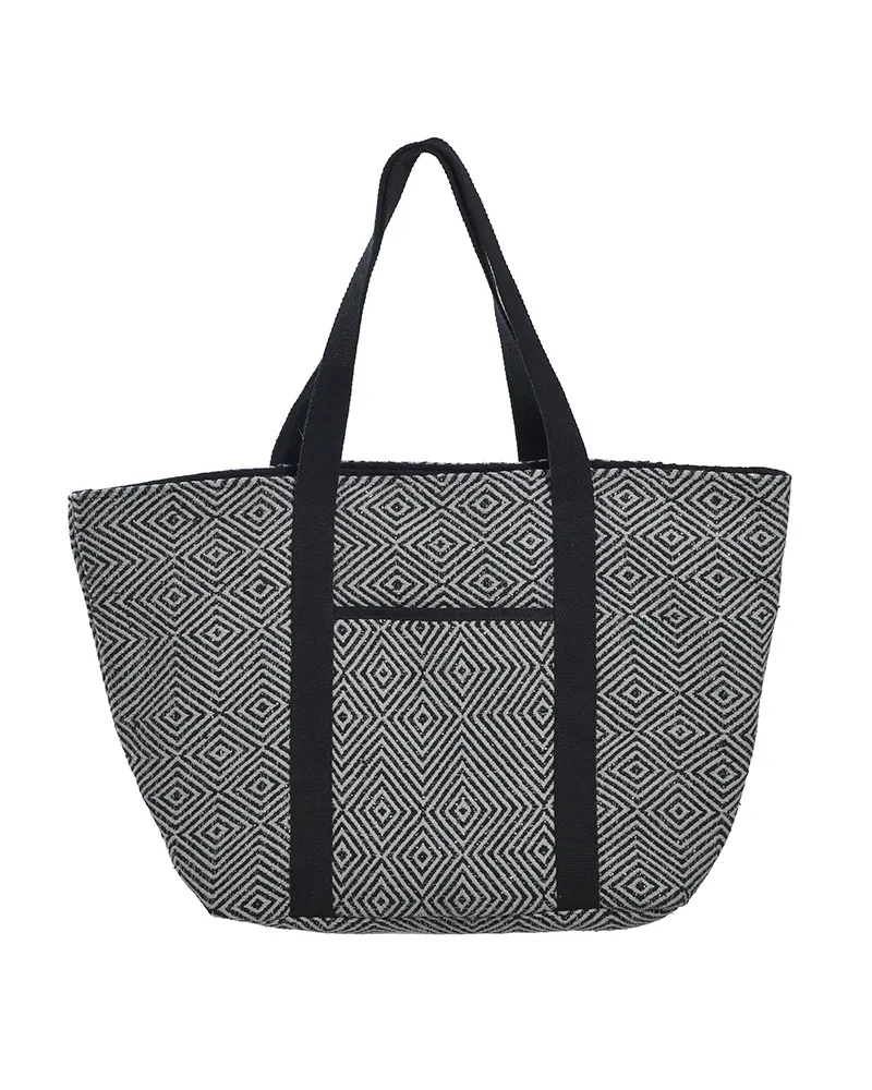 ΤΣΑΝΤΑ ΥΦΑΣΜΑΤΙΝΗ ΜΠΕΖ/ΜΑΥΡΗ ΜΕ LUREX ΤΣΑΝΤΑ ΥΦΑΣΜΑΤΙΝΗ ΜΠΕΖ/ΜΑΥΡΗ ΜΕ LUREX