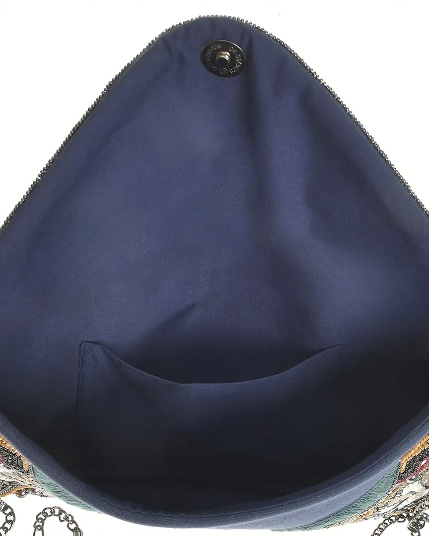 ΤΣΑΝΤΑΚΙ ΠΟΛΥΧΡΩΜΟ ΜΕ ΧΑΝΤΡΕΣ (100%COTTON, LINING:100% POLYESTER)