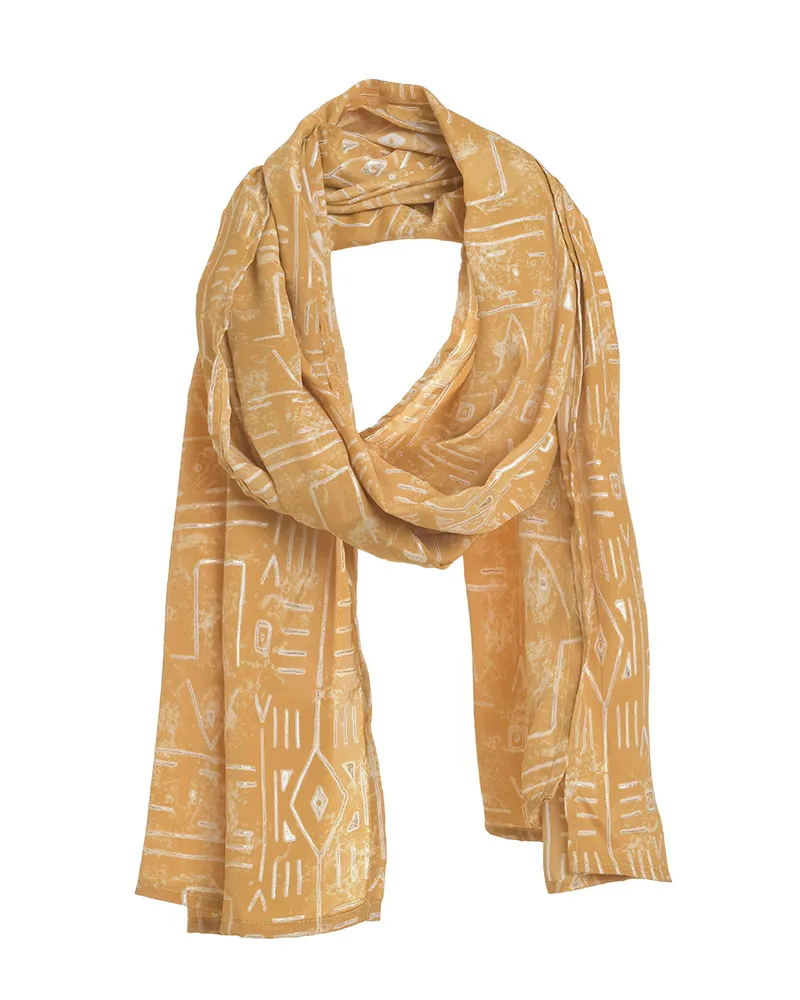 ΦΟΥΛΑΡΙ ΣΕ ΜΟΥΣΤΑΡΔΙ ΧΡΩΜΑ ΜΕ ΓΕΩΜΕΤΡΙΚΑ ΣΧΕΔΙΑ 180X60 (100% CREPE) ΦΟΥΛΑΡΙ ΣΕ ΜΟΥΣΤΑΡΔΙ ΧΡΩΜΑ ΜΕ ΓΕΩΜΕΤΡΙΚΑ ΣΧΕΔΙΑ 180X60 (100% CREPE)