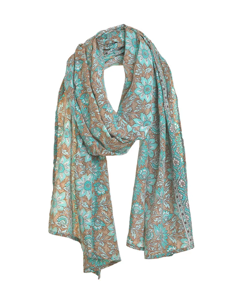 ΦΟΥΛΑΡΙ ΣΕ ΚΑΦΕ/ΠΡΑΣΙΝΟ ΧΡΩΜΑ ΜΕ ΧΡΥΣΕΣ ΛΕΠΤΟΜΕΡΕΙΕΣ 180X60 (100% CREPE) ΦΟΥΛΑΡΙ ΣΕ ΚΑΦΕ/ΠΡΑΣΙΝΟ ΧΡΩΜΑ ΜΕ ΧΡΥΣΕΣ ΛΕΠΤΟΜΕΡΕΙΕΣ 180X60 (100% CREPE)