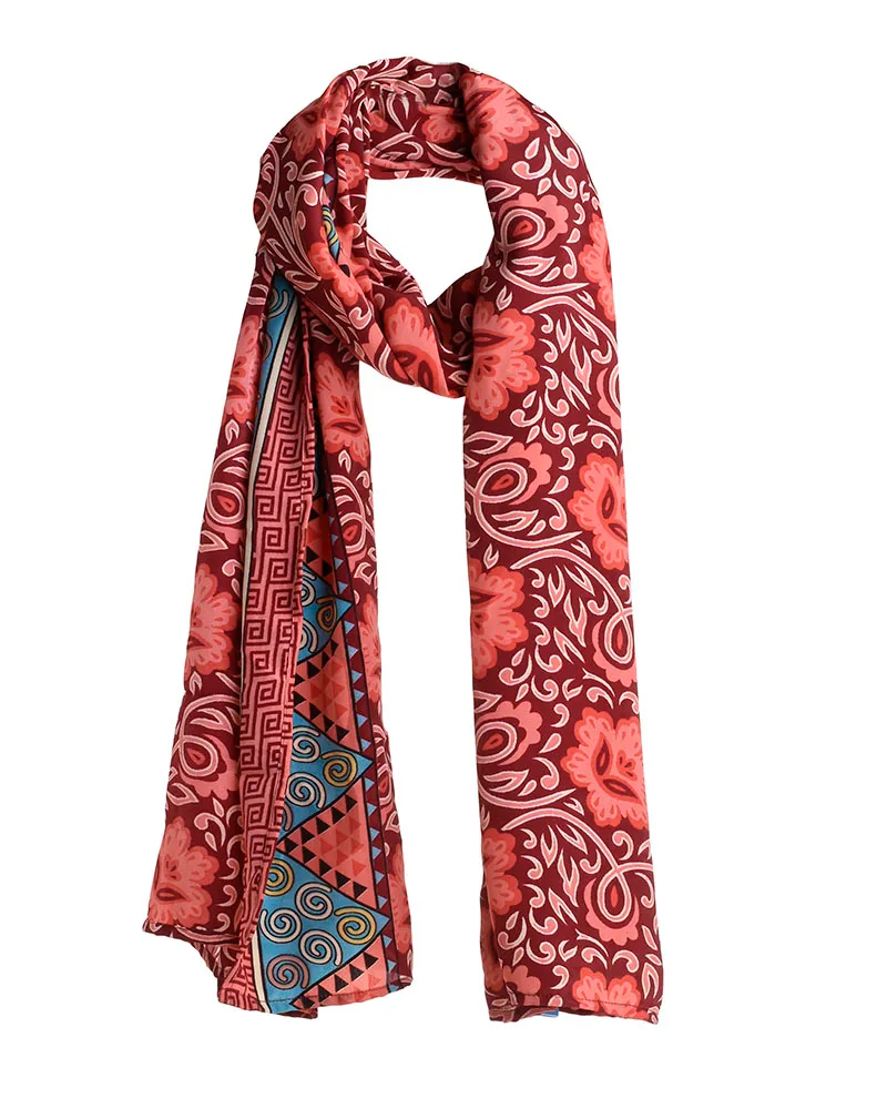 ΦΟΥΛΑΡΙ ΣΕ ΚΟΚΚΙΝΟ/ΡΟΖ ΧΡΩΜΑ ΜΕ ΧΡΥΣΑ ΣΧΕΔΙΑ 180X60 (100% CREPE) ΦΟΥΛΑΡΙ ΣΕ ΚΟΚΚΙΝΟ/ΡΟΖ ΧΡΩΜΑ ΜΕ ΧΡΥΣΑ ΣΧΕΔΙΑ 180X60 (100% CREPE)