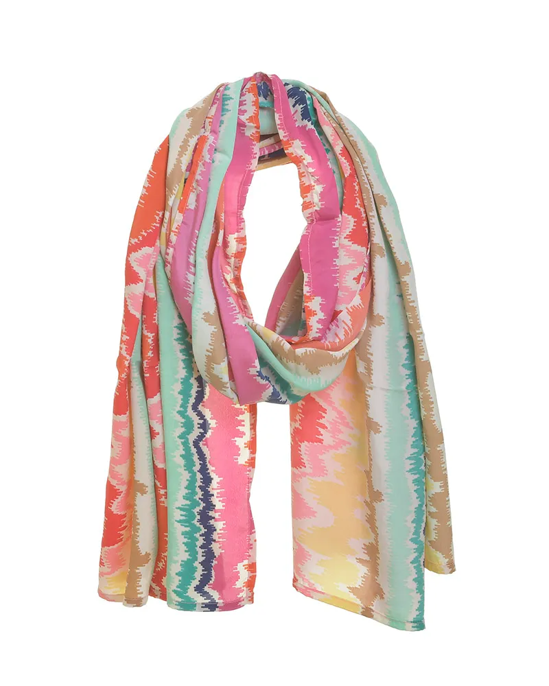 ΦΟΥΛΑΡΙ ΠΟΛΥΧΡΩΜΟ 180X60 (100% CREPE) ΦΟΥΛΑΡΙ ΠΟΛΥΧΡΩΜΟ 180X60 (100% CREPE)