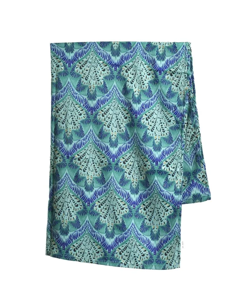 ΦΟΥΛΑΡΙ ΣΕ ΜΠΛΕ/ΤΥΡΚΟΥΑΖ ΧΡΩΜΑ ΜΕ ΧΡΥΣΕΣ ΛΕΠΤΟΜΕΡΕΙΕΣ180X60 (100% CREPE) ΦΟΥΛΑΡΙ ΣΕ ΜΠΛΕ/ΤΥΡΚΟΥΑΖ ΧΡΩΜΑ ΜΕ ΧΡΥΣΕΣ ΛΕΠΤΟΜΕΡΕΙΕΣ180X60 (100% CREPE)