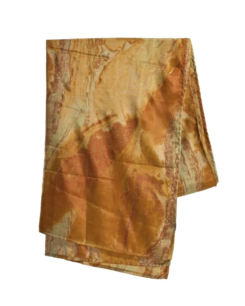 ΦΟΥΛΑΡΙ ΣΕ ΜΟΥΣΤΑΡΔΙ/ΚΑΦΕ ΧΡΩΜΑ ΜΕ ΧΡΥΣΕΣ ΛΕΠΤΟΜΕΡΕΙΕΣ 180X60 (100% CREPE) ΦΟΥΛΑΡΙ ΣΕ ΜΟΥΣΤΑΡΔΙ/ΚΑΦΕ ΧΡΩΜΑ ΜΕ ΧΡΥΣΕΣ ΛΕΠΤΟΜΕΡΕΙΕΣ 180X60 (100% CREPE)