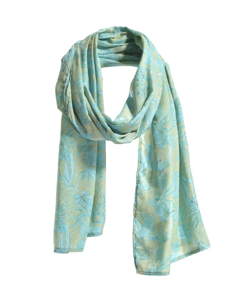 ΦΟΥΛΑΡΙ ΣΕ ΜΠΛΕ/ΓΑΛΑΖΙΟ ΧΡΩΜΑ ΜΕ ΧΡΥΣΕΣ ΛΕΠΤΟΜΕΡΕΙΕΣ 180X60 (100% CREPE) ΦΟΥΛΑΡΙ ΣΕ ΜΠΛΕ/ΓΑΛΑΖΙΟ ΧΡΩΜΑ ΜΕ ΧΡΥΣΕΣ ΛΕΠΤΟΜΕΡΕΙΕΣ 180X60 (100% CREPE)