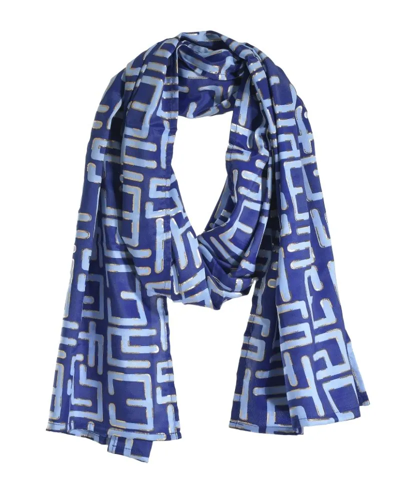 ΦΟΥΛΑΡΙ ΜΠΛΕ/ΓΑΛΑΖΙΟ ΜΕ ΧΡΥΣΕΣ ΛΕΠΤΟΜΕΡΕΙΕΣ 180X60 (100% CREPE) ΦΟΥΛΑΡΙ ΜΠΛΕ/ΓΑΛΑΖΙΟ ΜΕ ΧΡΥΣΕΣ ΛΕΠΤΟΜΕΡΕΙΕΣ 180X60 (100% CREPE)