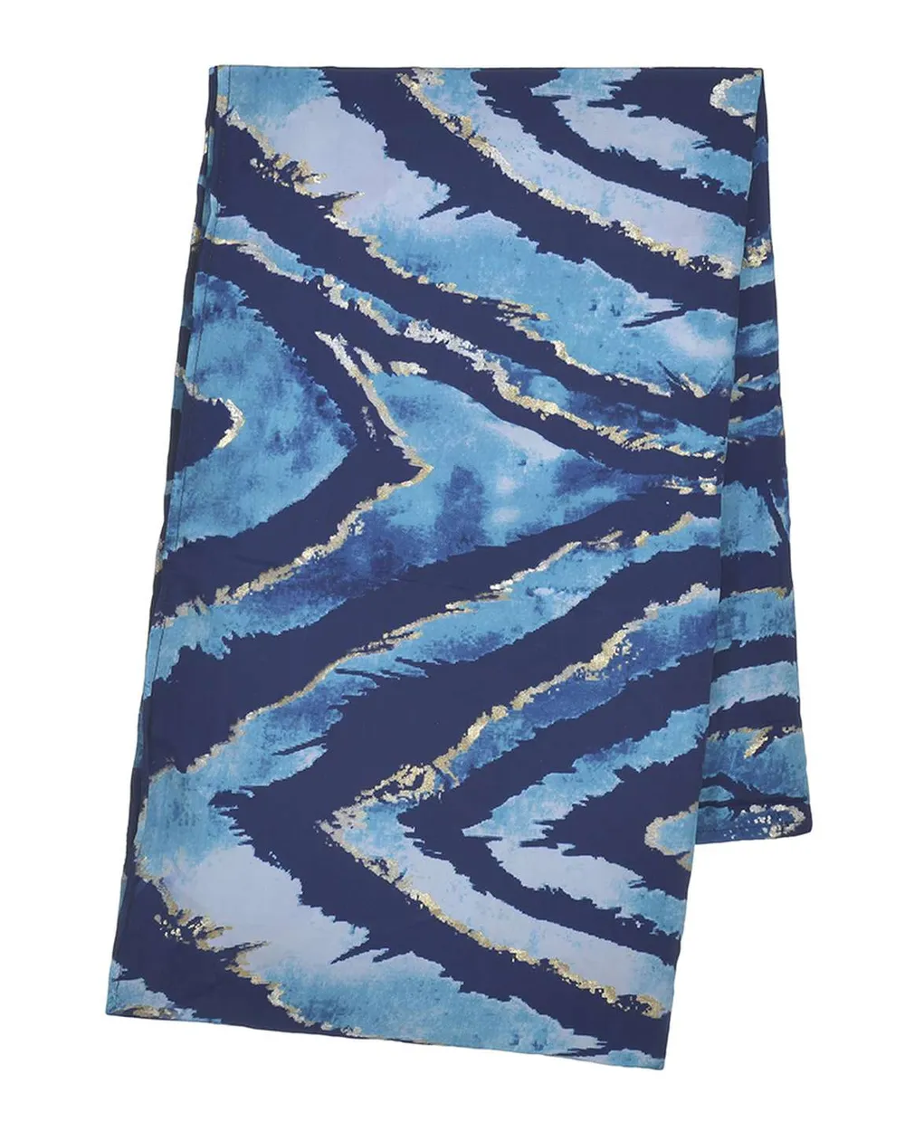 ΦΟΥΛΑΡΙ ”TIE DYE” ΜΠΛΕ 180X60 (100% CREPE) ΦΟΥΛΑΡΙ ”TIE DYE” ΜΠΛΕ 180X60 (100% CREPE)