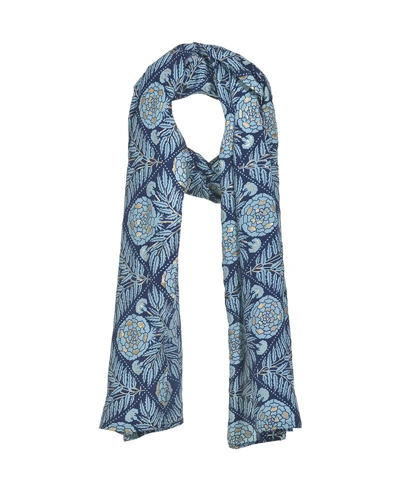 ΦΟΥΛΑΡΙ ”ΛΟΥΛΟΥΔΙ” ΜΠΛΕ ΜΕ ΧΡΥΣΕΣ ΛΕΠΤΟΜΕΡΕΙΕΣ 180X60 (100% CREPE) ΦΟΥΛΑΡΙ ”ΛΟΥΛΟΥΔΙ” ΜΠΛΕ ΜΕ ΧΡΥΣΕΣ ΛΕΠΤΟΜΕΡΕΙΕΣ 180X60 (100% CREPE)