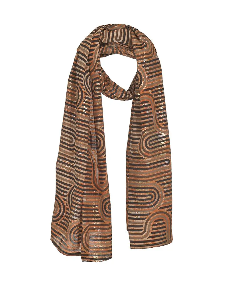 ΦΟΥΛΑΡΙ ΕΜΠΡΙΜΕ ΠΟΡΤΟΚΑΛΙ ΜΕ ΓΕΩΜEΤΡΙΚΑ ΣΧΕΔΙΑ ΚΑΙ ΧΡΥΣΕΣ ΛΕΠΤΟΜΕΡΕΙΕΣ 180X60 (100%RAYON) ΦΟΥΛΑΡΙ ΕΜΠΡΙΜΕ ΠΟΡΤΟΚΑΛΙ ΜΕ ΓΕΩΜEΤΡΙΚΑ ΣΧΕΔΙΑ ΚΑΙ ΧΡΥΣΕΣ ΛΕΠΤΟΜΕΡΕΙΕΣ 180X60 (100%RAYON)