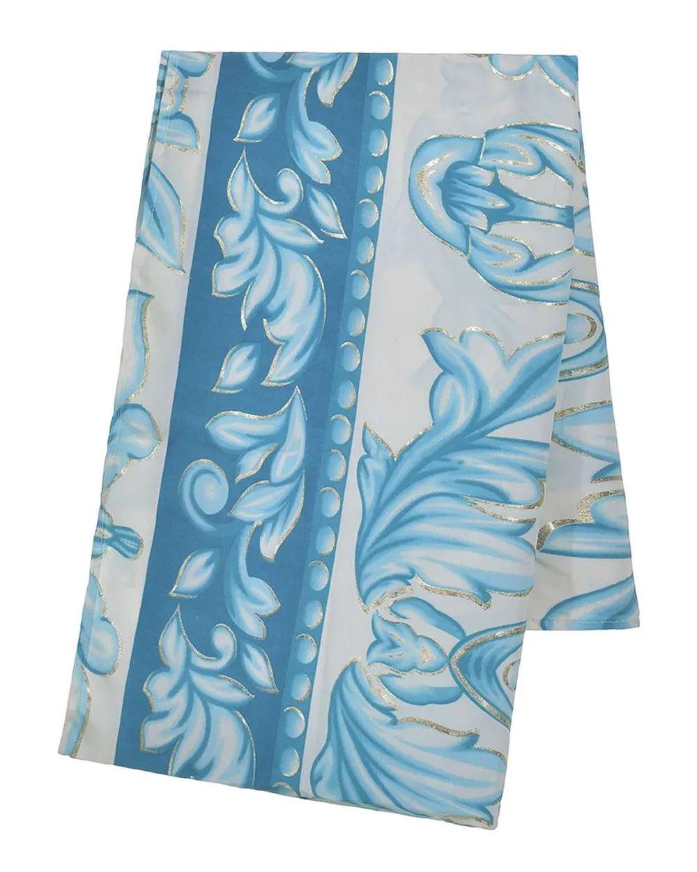 ΦΟΥΛΑΡΙ ΕΜΠΡΙΜΕ ΛΕΥΚΟ/ΤΥΡΚΟΥΑΖ ΜΕ ΧΡΥΣΕΣ ΛΕΠΤΟΜΕΡΕΙΕΣ 180X60 (100%RAYON) ΦΟΥΛΑΡΙ ΕΜΠΡΙΜΕ ΛΕΥΚΟ/ΤΥΡΚΟΥΑΖ ΜΕ ΧΡΥΣΕΣ ΛΕΠΤΟΜΕΡΕΙΕΣ 180X60 (100%RAYON)