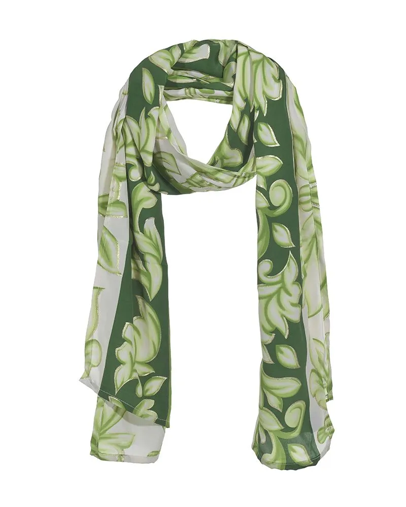 ΦΟΥΛΑΡΙ ΕΜΠΡΙΜΕ ΛΕΥΚΟ/ΠΡΑΣΙΝΟ ΜΕ ΧΡΥΣΕΣ ΛΕΠΤΟΜΕΡΕΙΕΣ 180X60 (100%RAYON) ΦΟΥΛΑΡΙ ΕΜΠΡΙΜΕ ΛΕΥΚΟ/ΠΡΑΣΙΝΟ ΜΕ ΧΡΥΣΕΣ ΛΕΠΤΟΜΕΡΕΙΕΣ 180X60 (100%RAYON)