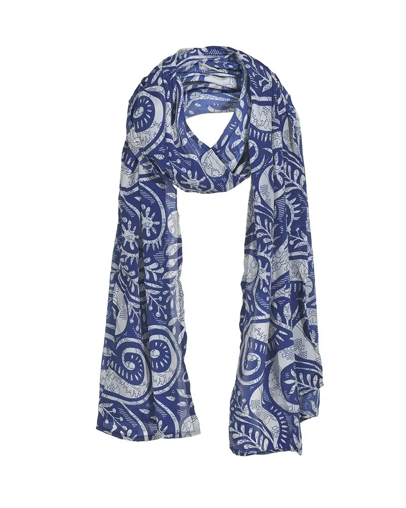 ΦΟΥΛΑΡΙ ΕΜΠΡΙΜΕ ΜΠΛΕ ΜΕ ΛΕΥΚΕΣ ΛΕΠΤΟΜΕΡΕΙΕΣ 180X60 (100%RAYON) ΦΟΥΛΑΡΙ ΕΜΠΡΙΜΕ ΜΠΛΕ ΜΕ ΛΕΥΚΕΣ ΛΕΠΤΟΜΕΡΕΙΕΣ 180X60 (100%RAYON)