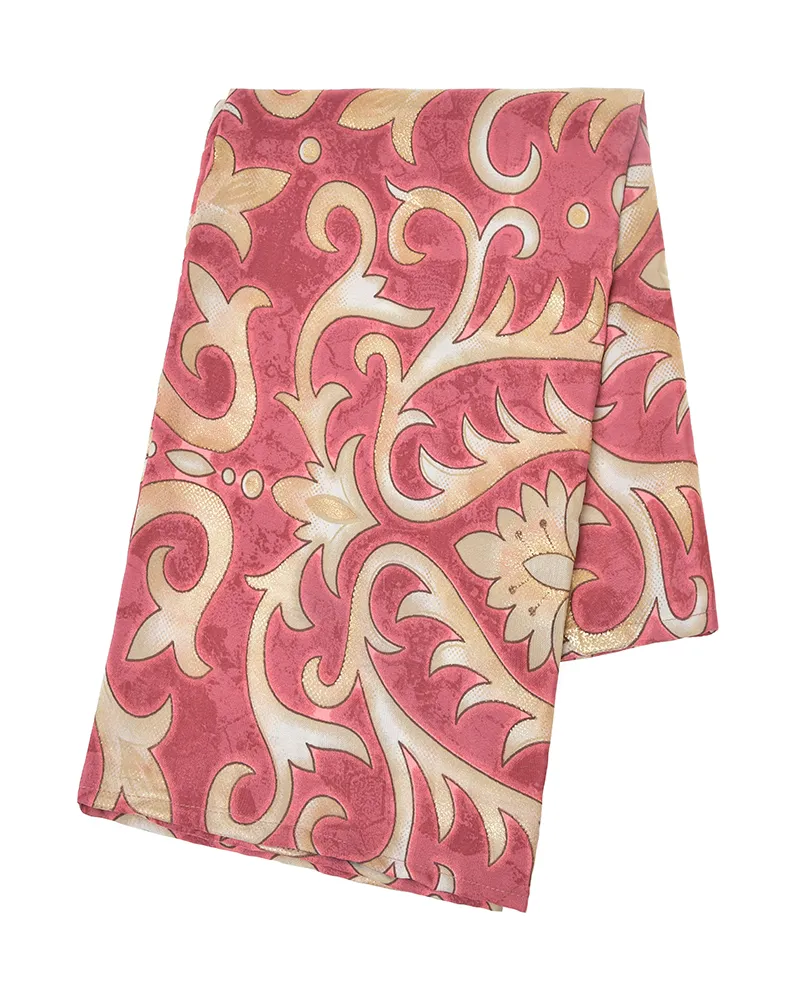 ΦΟΥΛΑΡΙ ΣΕ ΚΟΚΚΙΝΟ ΧΡΩΜΑ ΜΕ ΧΡΥΣΕΣ ΛΕΠΤΟΜΕΡΕΙΕΣ 180X60 (60% SILK 40% POLYESTER) ΦΟΥΛΑΡΙ ΣΕ ΚΟΚΚΙΝΟ ΧΡΩΜΑ ΜΕ ΧΡΥΣΕΣ ΛΕΠΤΟΜΕΡΕΙΕΣ 180X60 (60% SILK 40% POLYESTER)