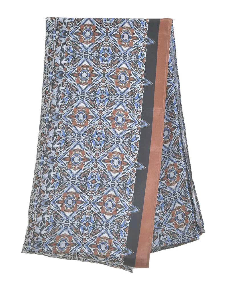 ΦΟΥΛΑΡΙ/ΠΑΡΕΟ ΕΜΠΡΙΜΕ ΣΕ ΚΑΦΕ/ΜΠΛΕ ΧΡΩΜΑ 100X200 (28%SILK / 72%CREPE) ΦΟΥΛΑΡΙ/ΠΑΡΕΟ ΕΜΠΡΙΜΕ ΣΕ ΚΑΦΕ/ΜΠΛΕ ΧΡΩΜΑ 100X200 (28%SILK / 72%CREPE)