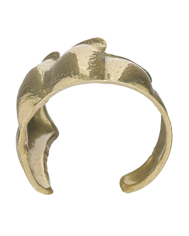 ΒΡΑΧΙΟΛΙ ΑΣΥΜΜΕΤΡΟ ΣΕ ΧΡΥΣΟ ΧΡΩΜΑ (100% BRASS)